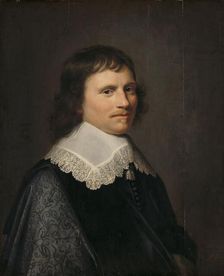 Portrait of a 27-Year-Old Man, 1643. Creator: Jacob Willemsz. Delff the Younger