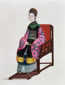 Portrait of a Tartar woman, 19th century