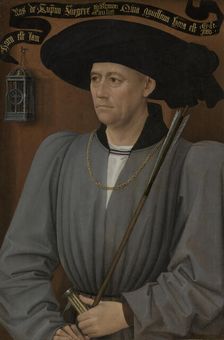 Portrait of a Tournament Judge, 1450. Creator: Rogier Van der Weyden