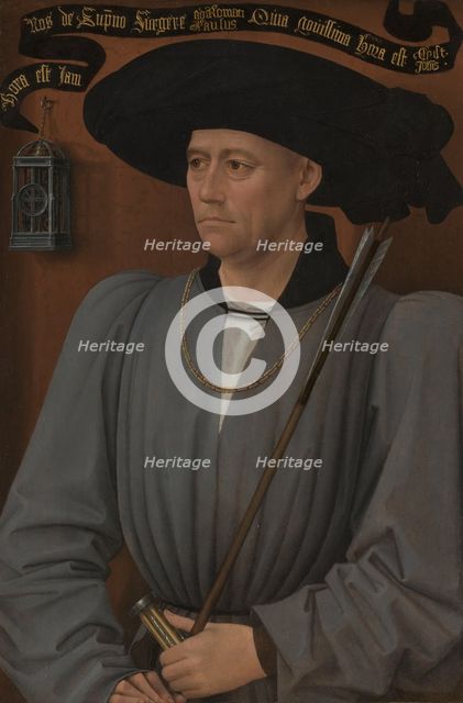 Portrait of a Tournament Judge. Creator: Rogier Van der Weyden.
