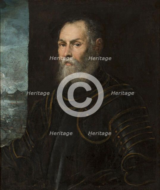 Portrait of a Venetian Admiral, Second half of the16th cen..