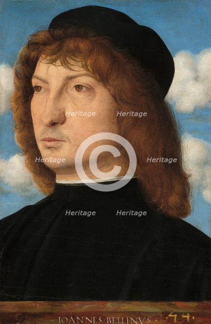 Portrait of a Venetian Gentleman, c. 1500. Creator: Giovanni Bellini.