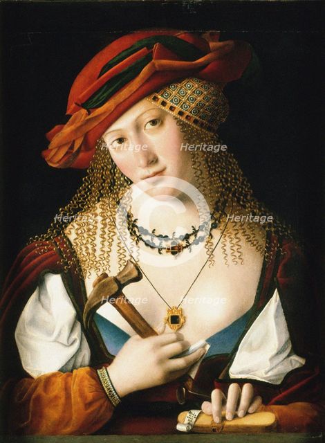 Portrait of a Venetian Jewish lady with the attributes of Jael, c. 1500.