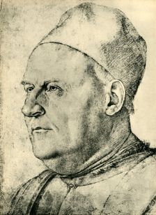 Portrait of a Venetian senator, 1487, (1943). Creator: Francesco Bonsignori
