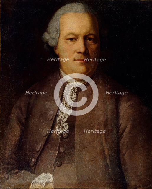 Portrait of A. von Berg, 1772. Artist: Buchholz, Heinrich (1735-1780)