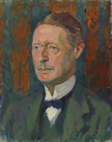 Portrait of A. W. Finch, 1915. Creator: Magnus Enckell