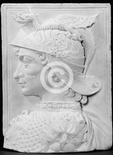 Portrait of a Warrior, 19th century. Creator: Unknown.