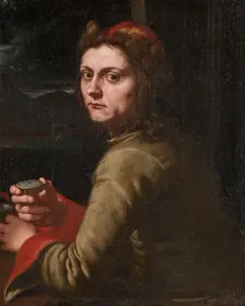 Portrait of a Watchmaker, c18th century Creator: Pier Leone Ghezzi