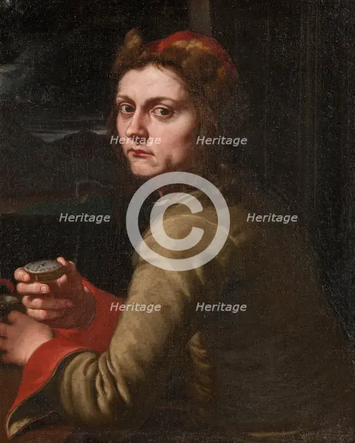 Portrait of a Watchmaker, c18th century Creator: Pier Leone Ghezzi.