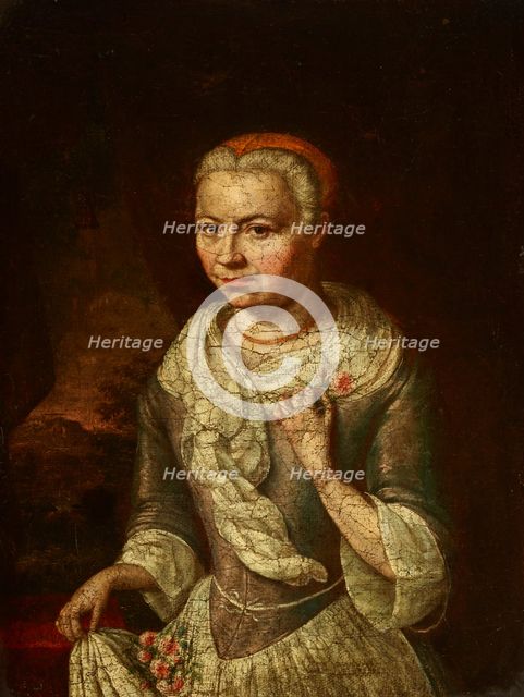 Portrait of a Woman, 4th quarter of 18th century. Creator: Unknown.
