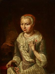 Portrait of a Woman, 4th quarter of 18th century. Creator: Unknown