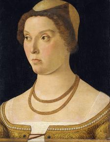 Portrait of a Woman, 1450-1470. Creator: Circle of Giovanni Bellini