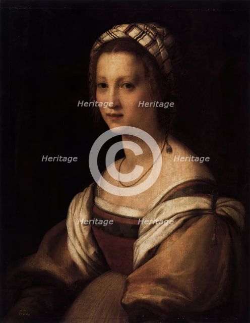 Portrait of a Woman, 1514. Creator: Andrea del Sarto.