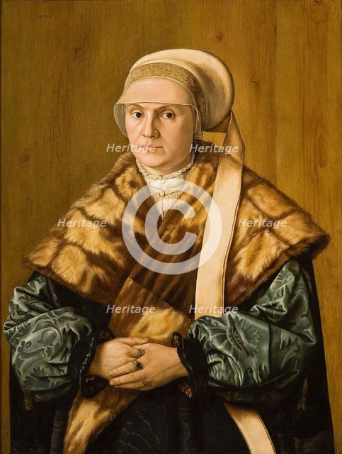 Portrait of a Woman, 1529. Artist: Beham, Barthel (c. 1502-1540)