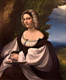 Portrait of a Woman, 1520. Creator: Antonio da Correggio