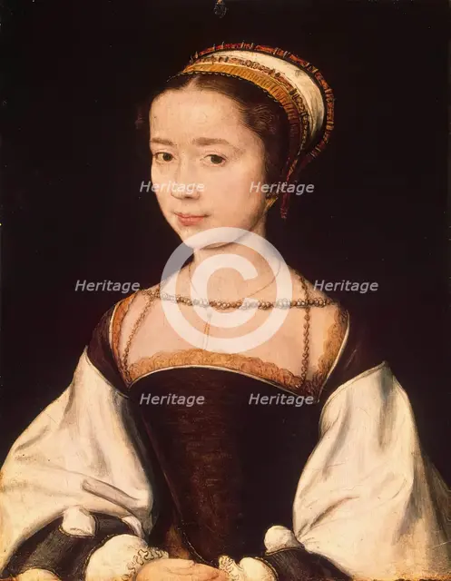 Portrait of a Woman, 1535. Creator: Corneille de Lyon.