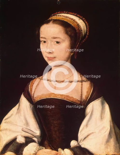 Portrait of a Woman, 1535. Creator: Corneille de Lyon.
