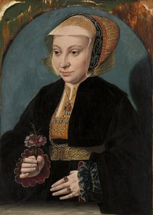 Portrait of a Woman, 1538. Creator: Bartholomaeus Bruyn the Elder