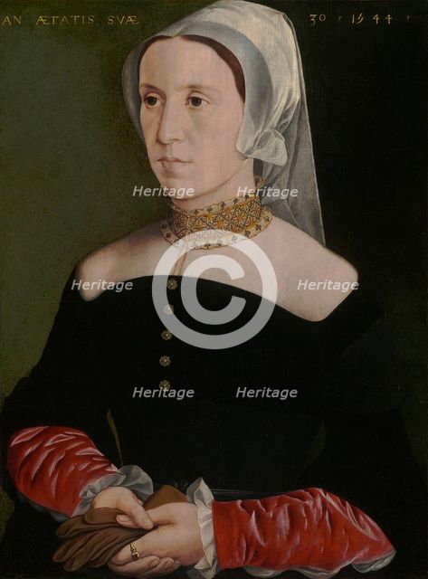 Portrait of a Woman, 1544. Creator: Unknown.