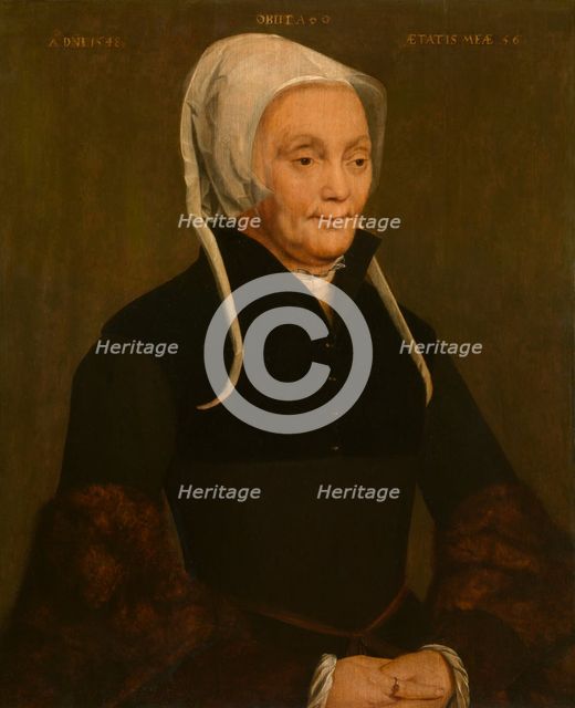 Portrait of a Woman, 1548. Creator: Pieter Pourbus.