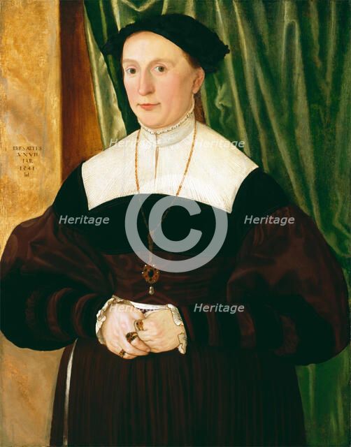 Portrait of a Woman, 1541. Creator: Hans Mielich.