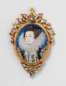 Portrait of a Woman, 1597. Creator: Nicholas Hilliard
