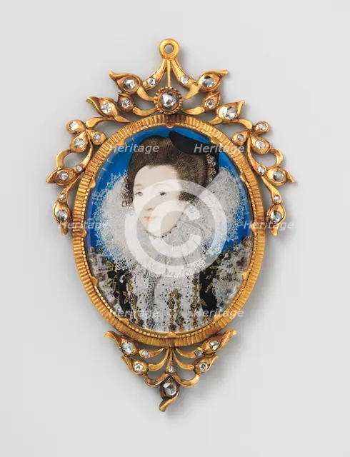 Portrait of a Woman, 1597. Creator: Nicholas Hilliard.