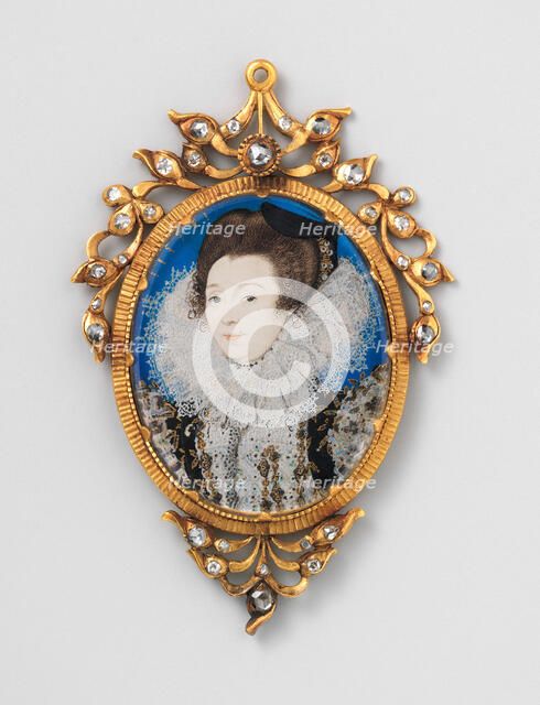Portrait of a Woman, 1597. Creator: Nicholas Hilliard.