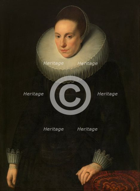 Portrait of a Woman, 1609. Creator: Cornelis de Vos.