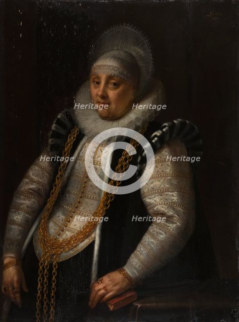 Portrait of a Woman, 1613. Creator: Gortzius Geldorp.