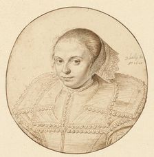 Portrait of a Woman, 1629. Creator: David Bailly