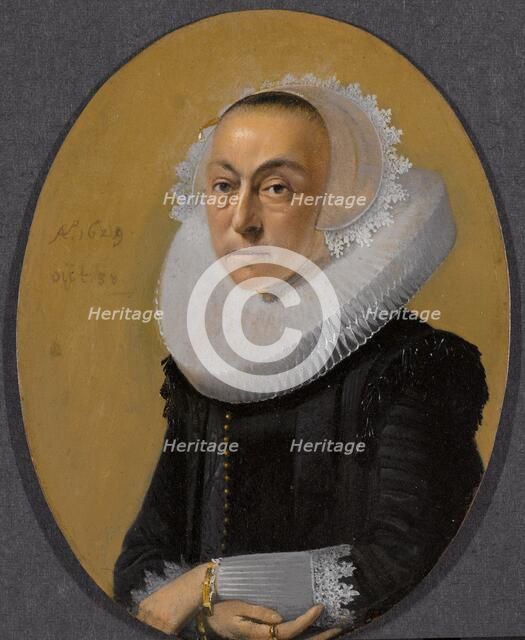 Portrait of a Woman, 1629. Creator: Willem Cornelisz Duyster.