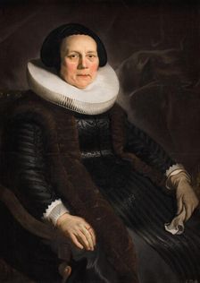 Portrait of a Woman, 1634-1638. Creator: Jacob Adriaensz. Backer
