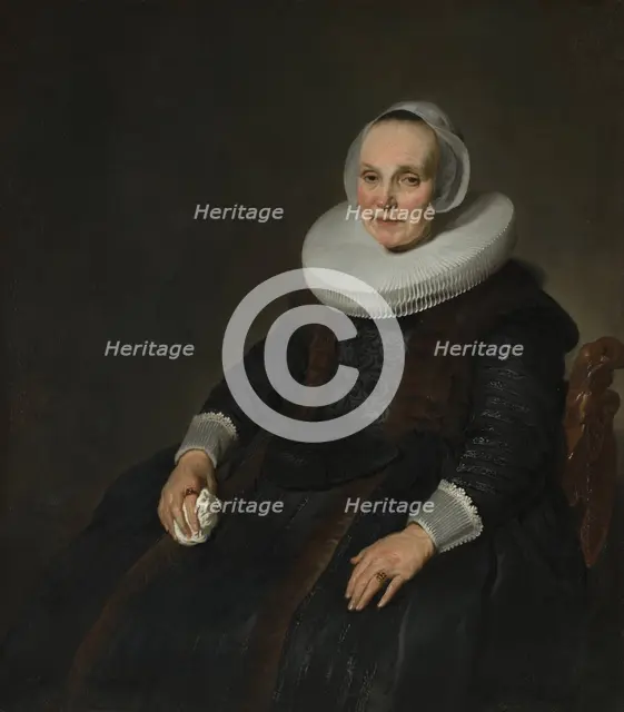 Portrait of a Woman, 1635. Creator: Jacob Adriaensz. Backer.