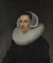 Portrait of a Woman, 1635. Creator: Jan Anthonisz van Ravesteyn