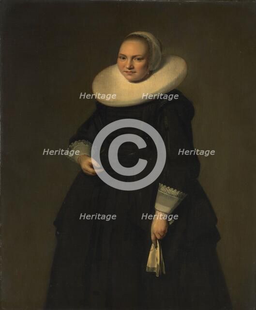 Portrait of a Woman, 1638. Creator: Hendrik Gerritsz Pot.