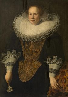 Portrait of a Woman, 1630. Creator: Anon