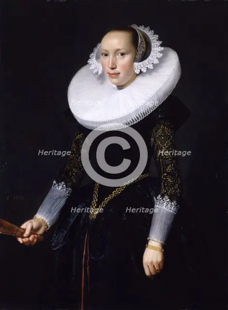 Portrait of a Woman, 1630. Creator: Nicolaes Eliasz Pickenoy.