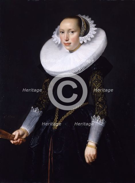 Portrait of a Woman, 1630. Creator: Nicolaes Eliasz Pickenoy.