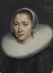 Portrait of a woman, 1645. Creator: Anon