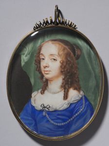 Portrait of a Woman, 1646. Creator: Samuel Cooper (British, 1608/09-1672)