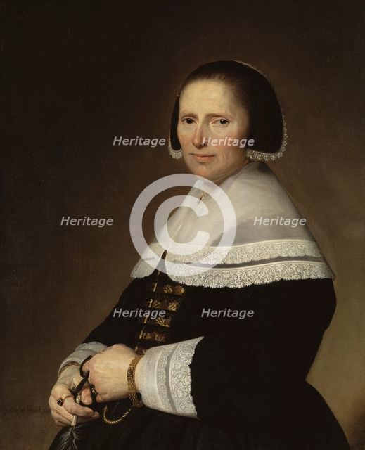 Portrait of a Woman, 1648. Creator: Jan Verspronck.