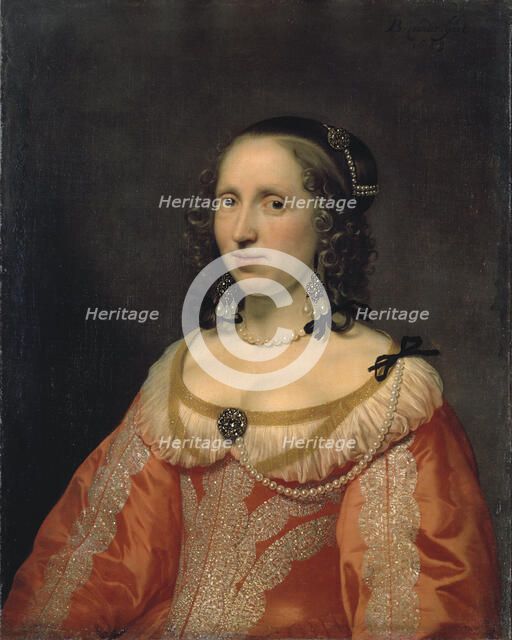 Portrait of a woman, 1649.  Creator: Helst, Bartholomeus van der (1613-1670).