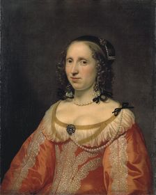 Portrait of a woman, 1649. Creator: Helst, Bartholomeus van der (1613-1670)