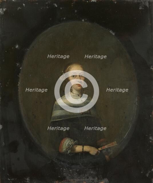 Portrait of a Woman, 1640-1681. Creator: Gerard Terborch II.