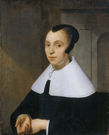 Portrait of a Woman, 1656. Creator: Bartholomeus van der Helst