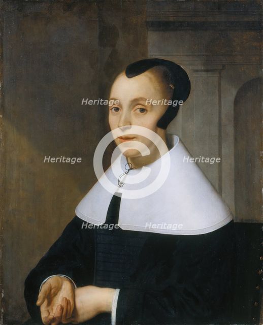 Portrait of a Woman, 1656. Creator: Bartholomeus van der Helst.