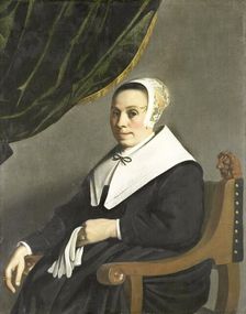 Portrait of a Woman, 1656. Creator: Michiel Nouts