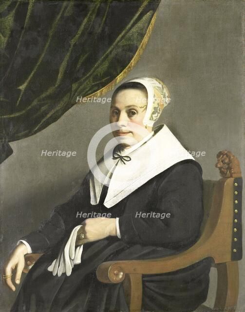 Portrait of a Woman, 1656. Creator: Michiel Nouts.