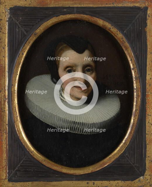 Portrait of a Woman, 1657. Creator: Nicolaes Maes.